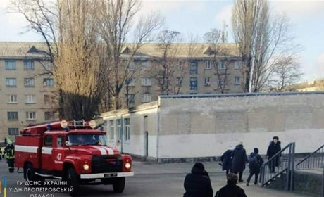 У Першотравенському навчальному закладі сталася пожежа