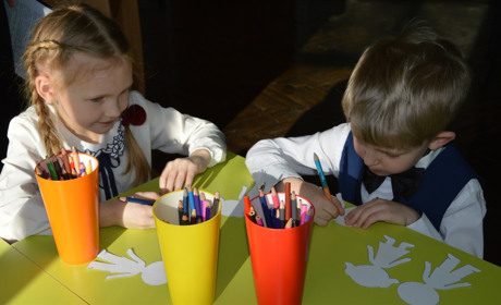 Як у Сватівській гімназії першокласники вчаться за програмою Нової української школи 