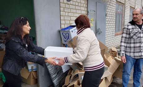 Гуманітарні хаби Первомайщини отримали гумвантаж від Карітас