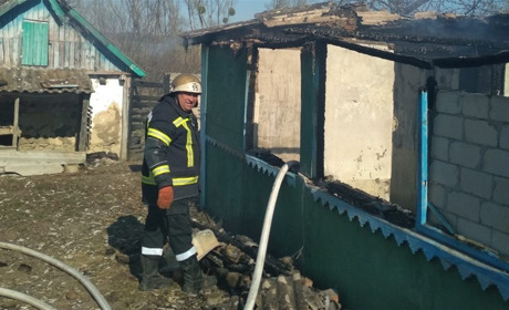 У Копайгороді Барського району згорів чоловік у власному будинку