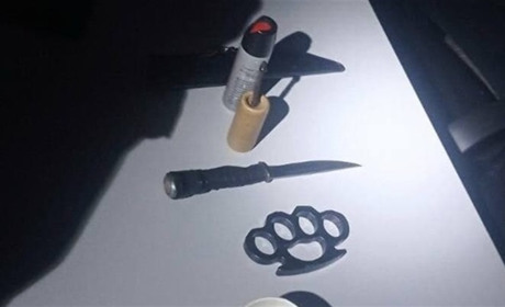 У Шостці у порушника комендантської години виявили заборонені предмети