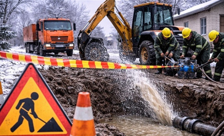 У Мені сталася аварія на водогоні: частина вулиць без води