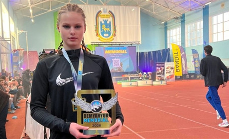 Старокостянтинівчанка з рекордом перемогла у Львові: «Найскладніший стрибок у мене ще попереду»