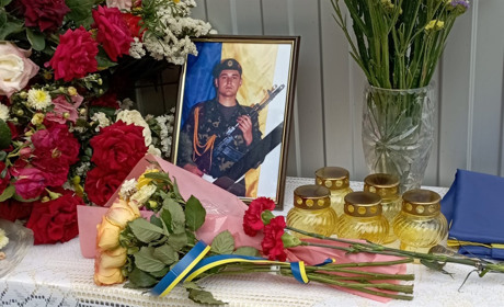 На Звягельщині відкрили меморіальну дошку загиблому Захиснику України Андрію Лук'янчуку