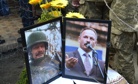 Чортківщина провела в останню путь загиблого воїна – екс-нардепа Барну Олега