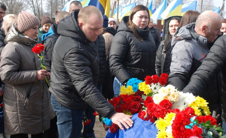 У Шостці провели в останню путь головного сержанта Національної гвардії України