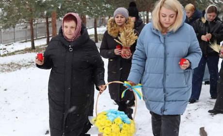 У селі Жуківці Жмеринської громади вшанували пам’ять жертв Голодомору
