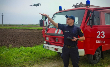 В Ізмаїльському районі дрони виявлятимуть пожежі в екосистемах