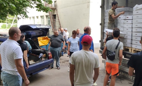 П’ятихатщина отримала масштабний гуманітарний вантаж – майже 20 000 кг м’яса птиці