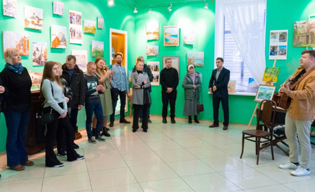П'ятеро художників зі Жмеринки продають власні картини та збирають кошти для ЗСУ