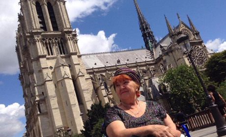 Путешествие 83-летней новокаховчанки в Париж и обратно 