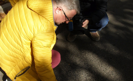 Асфальт на Днепровском слез через неделю. Как оправдываются чиновники?