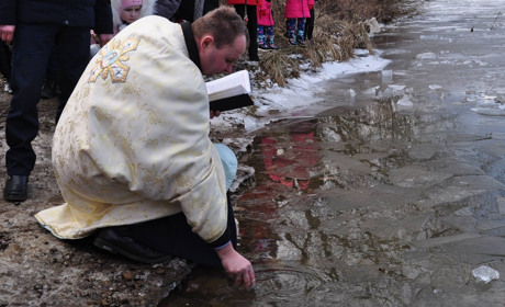 Як у Лімниці на Йордан  воду  освячували