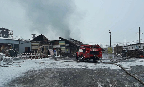 Вогнеборці Новограда ліквідували пожежу в "Епіцентрі будматеріалів" 