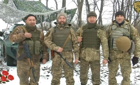 Бійці 30 ОМБр: "Зі святом вас, наші рідні!" (ВІДЕО)