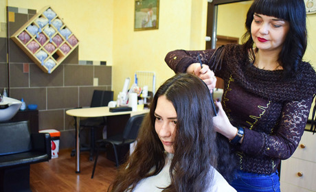 "Як мало потрібно для щастя": перетворення Оксани Копач у салоні краси Beauty-Studio-Vitali
