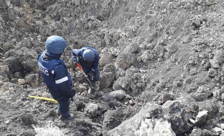 Піротехніки знищили знайдені у Старокостянтинові дві  авіабомби часів Другої Світової війни