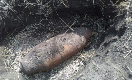 В Мелитопольском районе обнаружили авиабомбу: что делать в такой ситуации