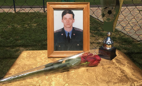 Поліцейські Біляївки провели футбольний турнір пам’яті загиблого колеги Олександра Згами 