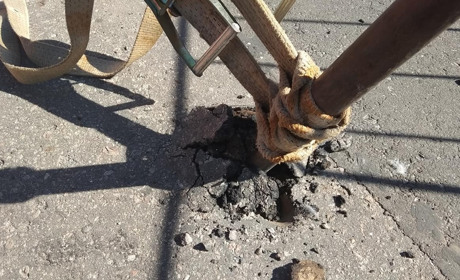 Представители цирка пообещали заасфальтировать поврежденные участки площади. ОБНОВЛЕНО