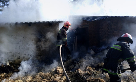 Пожежа в сараї наробила збитків на 950 гривень