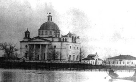 Як за більш ніж століття змінилося місце, де колись стояв найбільший храм Сватового?