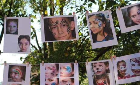 Відкриття Центру дитячої творчості: міми, майстер-класи та ігри. Як це було [фото]