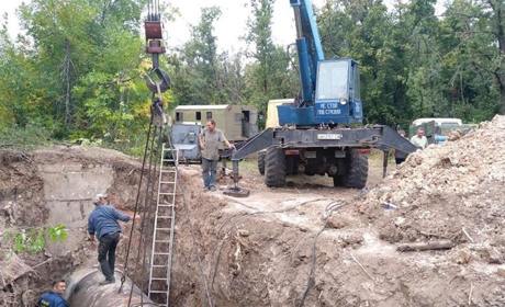 Ремонт водогону на Волноваху зупинили: аварійна бригада потрапила під обстріл