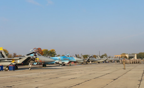 «Чисте небо-2018»: у Старокостянтинові відкрили багатонаціональні навчання 