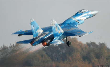 Під час навчального польоту впав літак Су-27. Є жертви