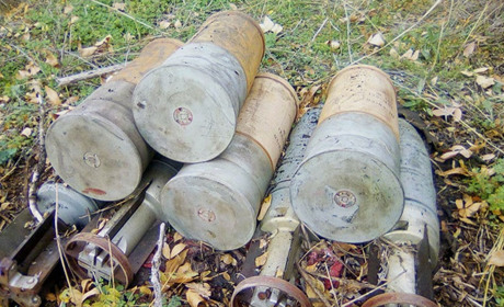 У Волноваському районі житель Зачатівки знайшов танкові снаряди