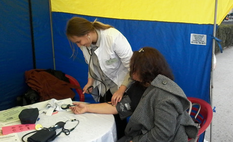 Студенти медичного у центрі Чорткова розповідали про "тихого вбивцю" 