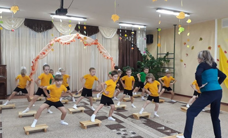 В дитсадку "Теремок" почали вивчати степ-аеробіку