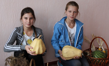 У Розпасіївській гімназії дари осені можна скуштувати