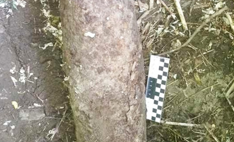 В селі Лука-Барська Барського району знайшли військовий снаряд