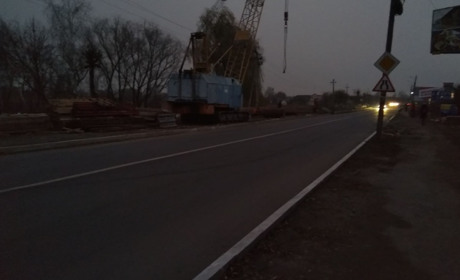 Аварійний міст буде працювати