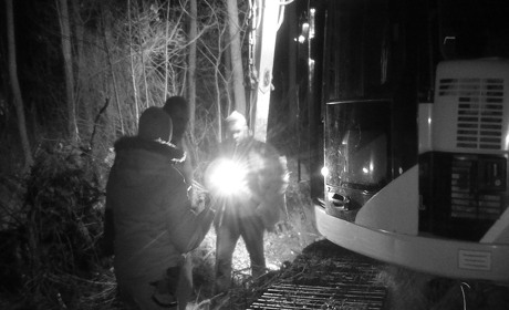 Копали екскаватором бурштин у Рафалівському лісництві і попалися