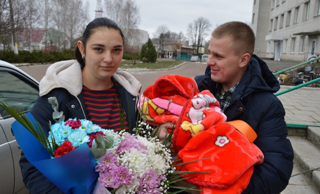 «Атовець» з Корюківки став татом 5-кілограмової донечки-красуні 