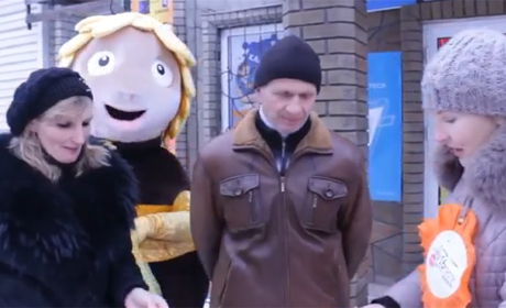 У Попасній провели незвичайну вуличну акцію: відео