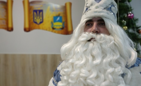 Міські професії. Павло Тарасенко - волноваський Дід Мороз