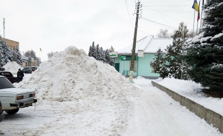 У Мені виросли снігові гори