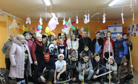 Волноваські діти взяли участь у вертепі 