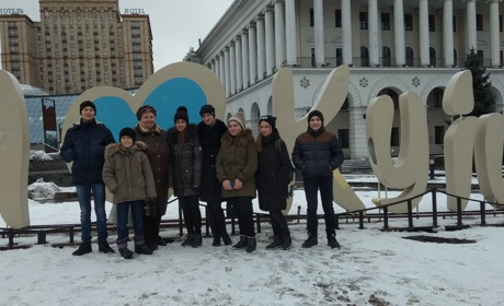 Як першопокровські школярі відвідали столицю на новорічні свята