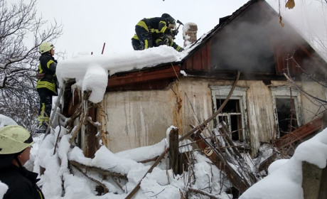В Попасной во время пожара погиб мужчина 