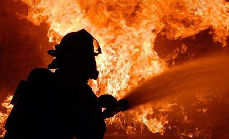На Горького у Біляївці пожежа:  людину з інвалідністю, яка там мешкала, врятували