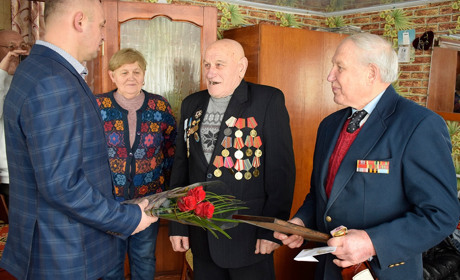 У Жмеринці ветеран Другої світової війни відзначив славне 95-ліття