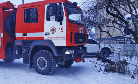 У Старокостянтинові  горів будинок