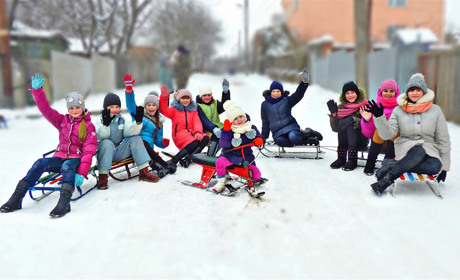 Де у Жмеринці можна покататися на санчатах: один із варіантів