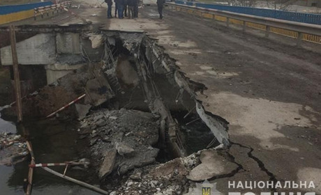 У Лисівцях, що межує із Чортківським районом, обвалився міст