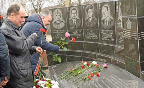 У Жмеринці відзначили 30 річницю виведення військ з Афганістану: фоторепортаж